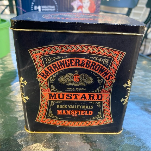 Vintage Mustard Tin - Picture 2 of 4
